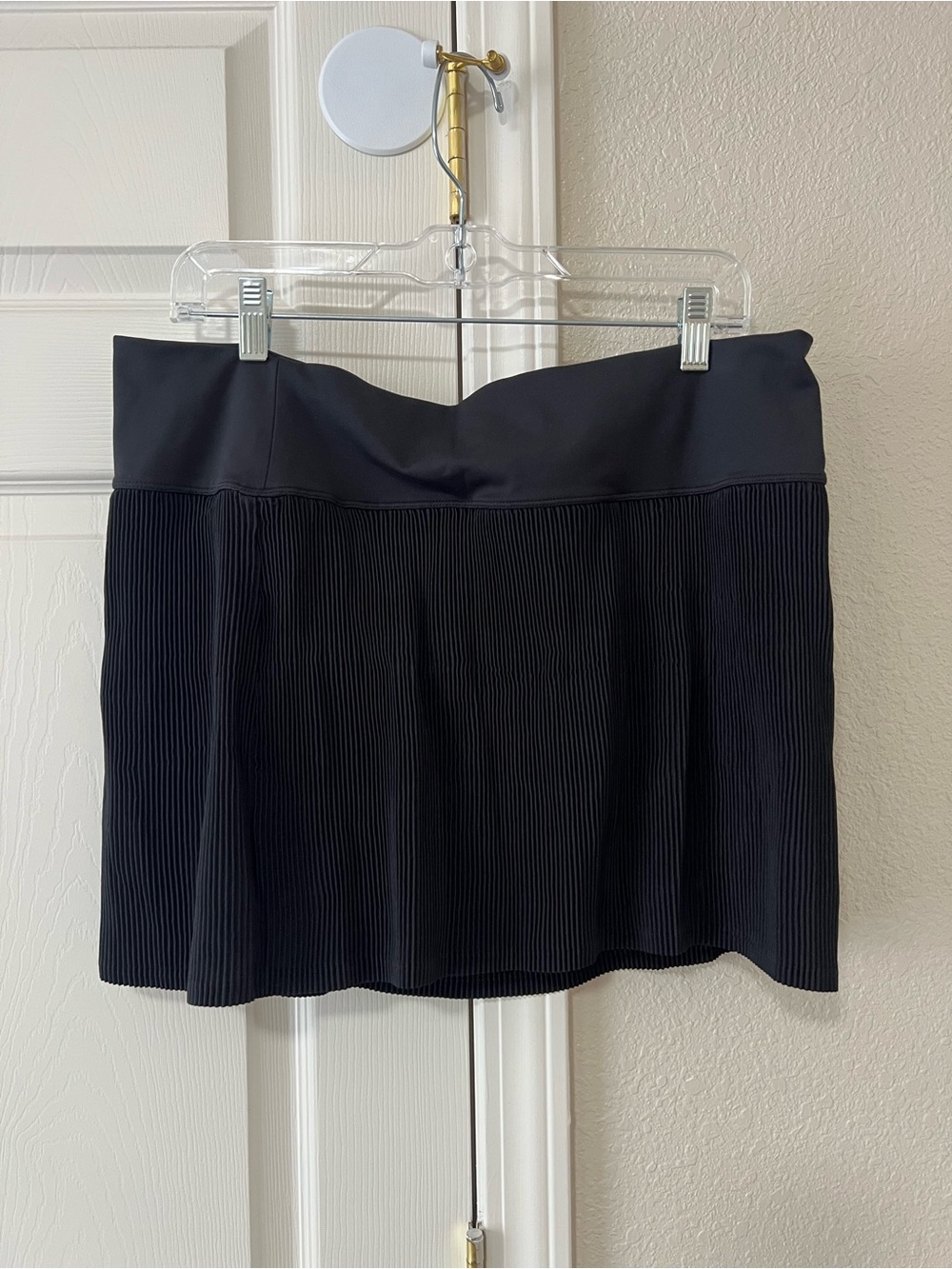 All in Motion Black Pleated Athletic Tennis Skort XL